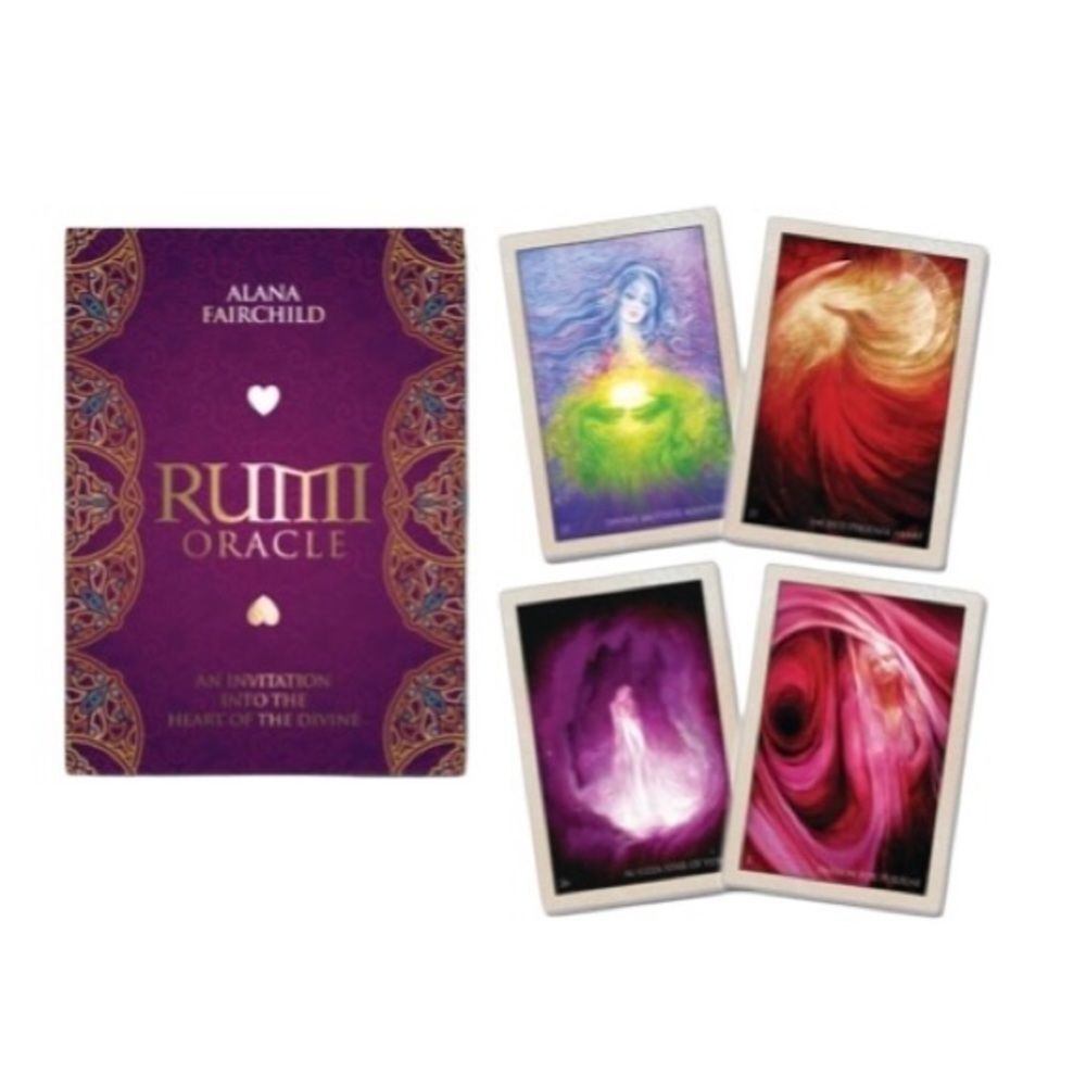 New Rumi Oracle Tarot Set 44 Card Deck and Guidebook Sealed Book